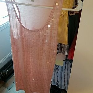 Sequin Tank Top